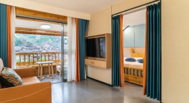 Люкс Xijiang Miao Village Homestay Vacation Apartment (Xijiang Qianhu Miao Village Viewing Platform)