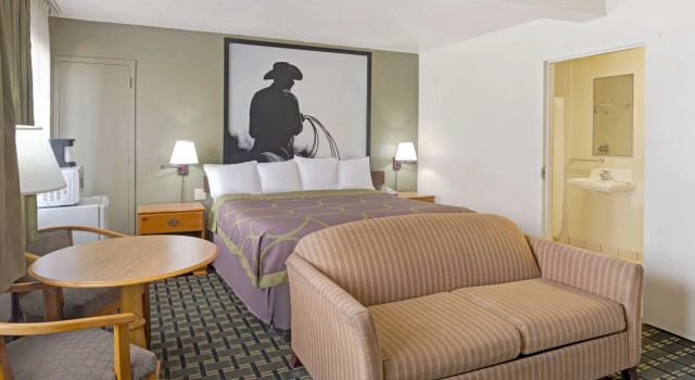 Super 8 El Paso Airport, Rezerwuj Mini-hotel Hotele w El Paso z parkingiem, Parking