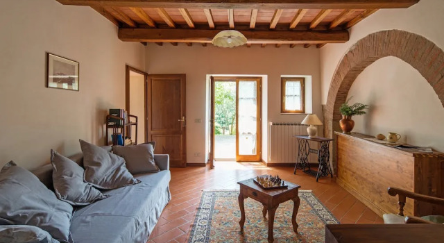 Апартаменты Superior с 3 комнатами с видом на бассейн Villa Le Capanne
