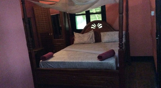 Двухместное бунгало с балконом Kajibange bar and guesthouse
