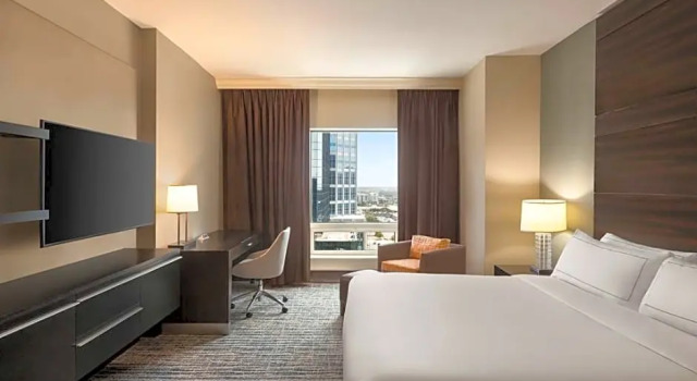 Двухместный люкс Chairmans c 1 комнатой Hilton Tampa Downtown
