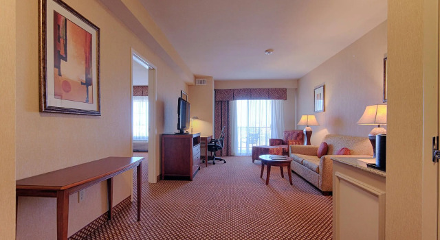 Двухместный люкс c 1 комнатой Hilton Garden Inn Las Vegas Strip South
