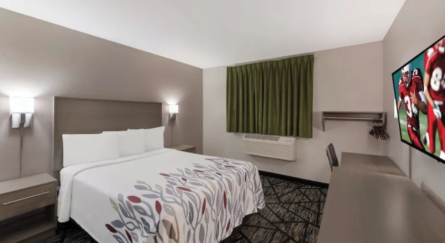 Двухместный номер Deluxe Red Roof Inn Mansfield