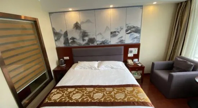Двухместный номер Deluxe GreenTree ShangHai JinShan Wanda Plaza Longxiang Road Express Hotel