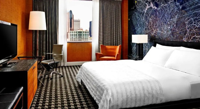 Двухместный номер Standard с видом на город Le Meridien Charlotte