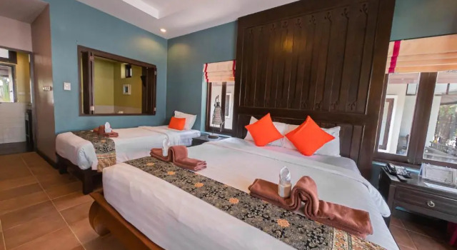 Номер семейный Superior с видом на бассейн Chaweng Garden Beach Resort - Koh Samui