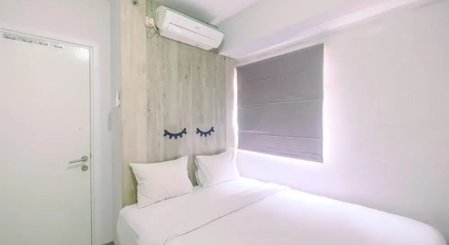 Апартаменты Furnished Green Pramuka 1BR Apartment with Modern Style and City View