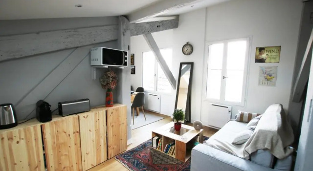 Апартаменты Comfy Attic Apartment Near Grand Théâtre