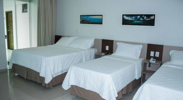Трёхместный номер Standard Hotel Paraiso Bom Jesus