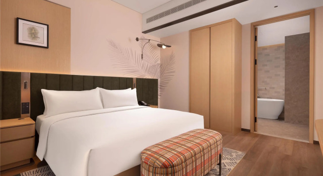 Люкс Deluxe Hilton Garden Inn Songyuan Ningjiang