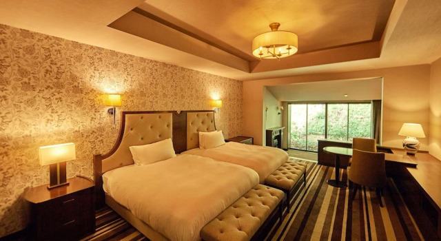 Двухместный номер Premier с балконом Le Grand Karuizawa Hotel and Resort