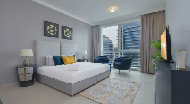 2B-Al Bateen Residence-805 by bnbmehomes, Забронировать Отель Отели Эмирата Дубая 3 звезды, рядом с Dubai Marina Yacht Club, 3*