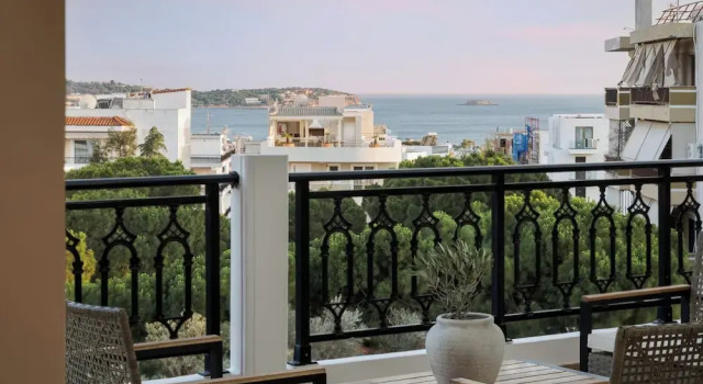 Апартаменты Deluxe с балконом и с видом на море Majestique South Riviera Residence