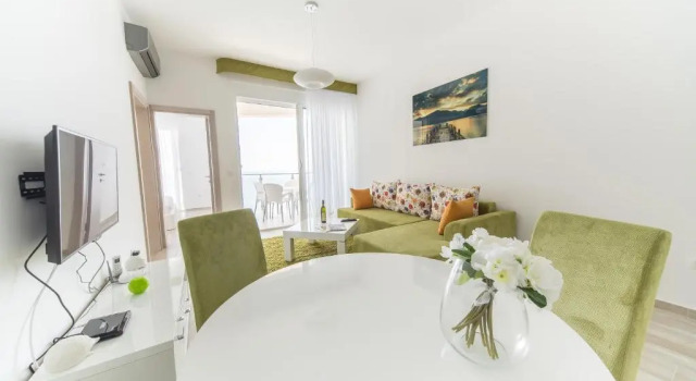 Апартаменты с 2 комнатами с видом на море Nautilus Apartments