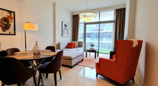 Апартаменты Апартаменты Stunning 1 BR Golf Views Damac Hills