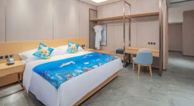 Dwuosobowy rodzinny suite z widokiem na ogród Vaperse Hainan Clear Water Bay