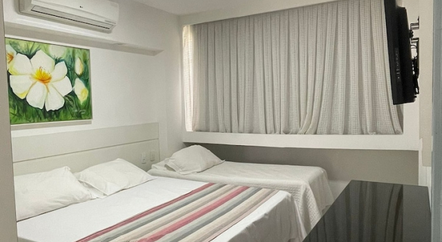 Трёхместный номер Deluxe Garanhuns Palace Hotel