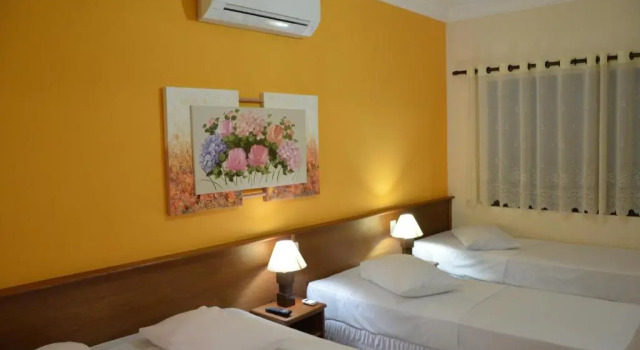 Четырёхместный номер Deluxe Hotel São Marcos Orlândia SP