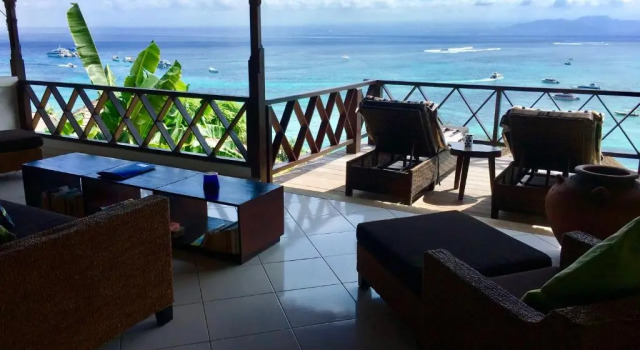 Вилла с 2 комнатами Villa Atas Lembongan