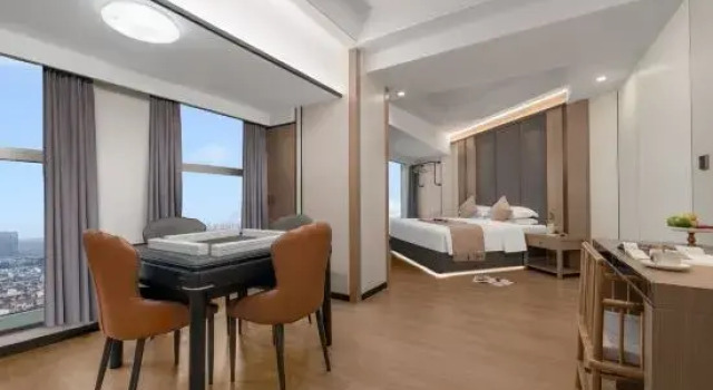 Люкс с красивым видом из окна International Hotel Luzhou 28 Degrees