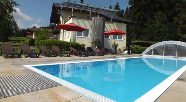 Апартаменты с видом на горы Gästehaus Pension Bergwald