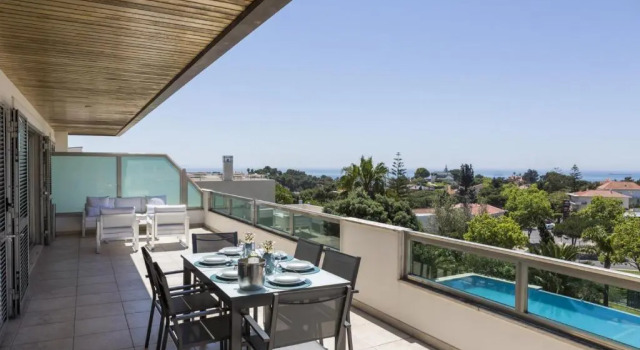 Апартаменты с видом на море Estoril Queen s Apartment by Cadenzalux