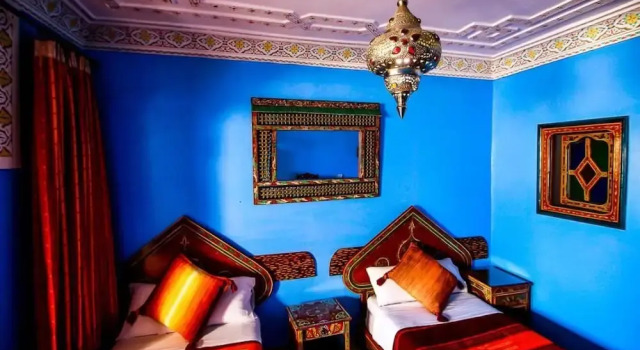 Dar Elbakkali Hostel, Book Hostel / Vandrerhjem Hostels i Chefchaouene, Hostel / Vandrerhjem