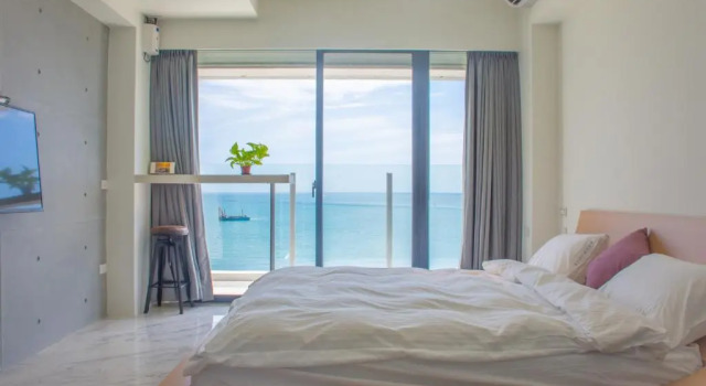 Standard- dobbelt værelse med havudsigt Beach Front Villa