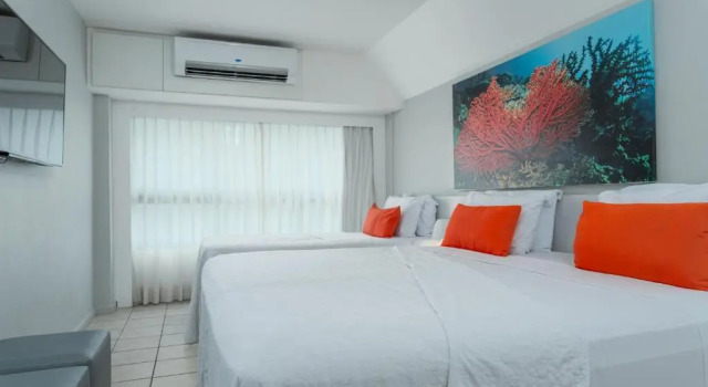 Трёхместный номер Standard Hotel Ponta Verde Maceió