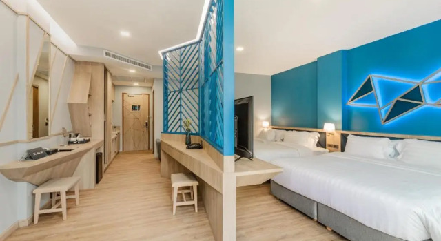 Четырёхместный номер Deluxe BlueSotel SMART Krabi Aonang Beach