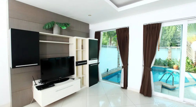 Семейная вилла с 2 комнатами с балконом Hidden Palm Pool Villas