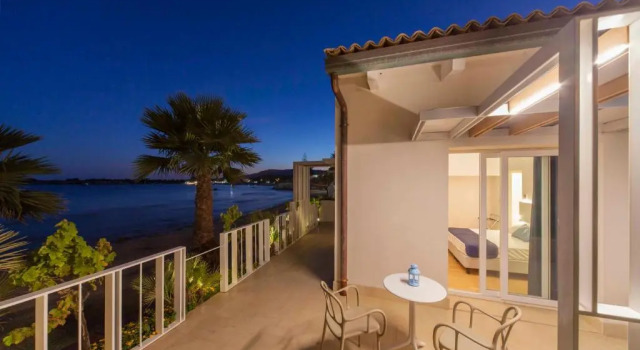 Двухместный номер Standard с балконом и с видом на море Calapetra Resort