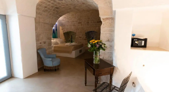 Люкс с видом на сад Masseria Parco della Grava