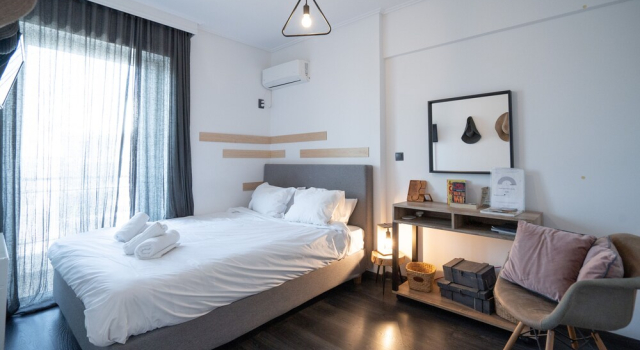 Апартаменты Luxury Duplex Penthouse with Sauna & Acropolis View