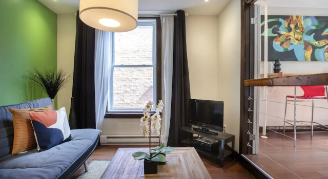 Апартаменты Lofts Jacques-Cartier Free Parking