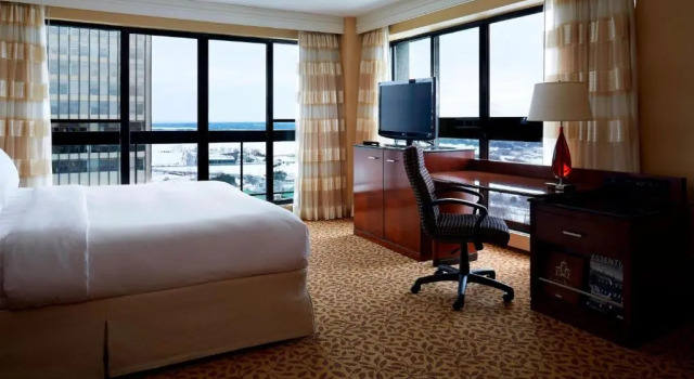 Двухместный клубный номер Standard Ottawa Marriott Hotel