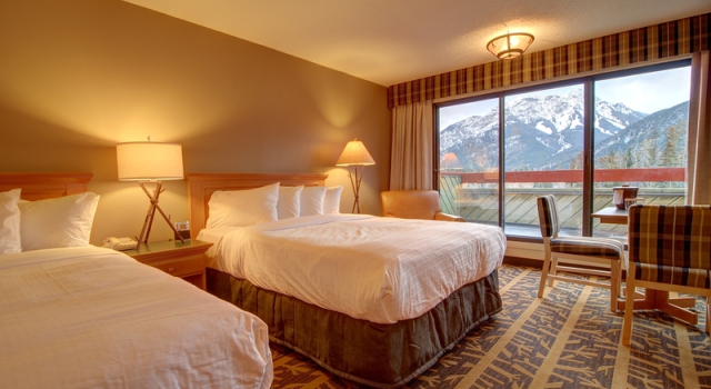 Standard- dobbelt værelse med altan Inns of Banff