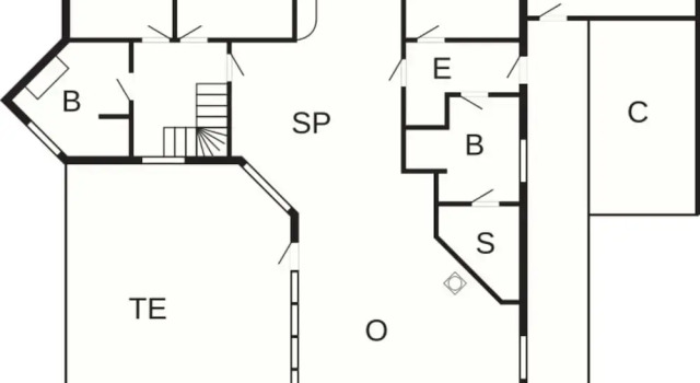 Коттедж 10 Person Holiday Home in Hojslev-by Traum