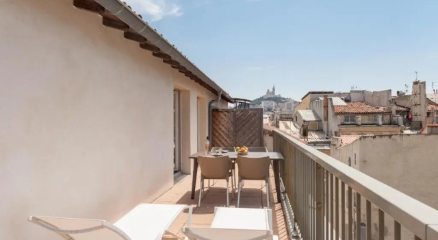 Апартаменты c 1 комнатой Residhotel Vieux Port