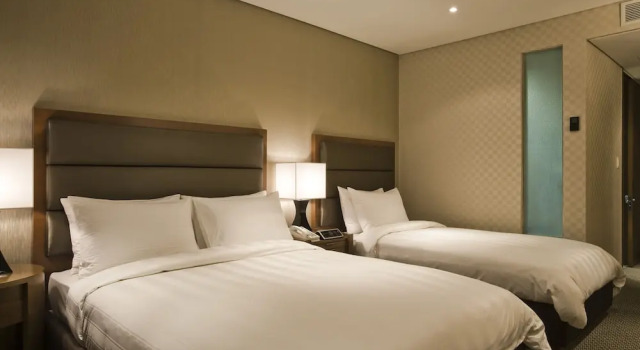 Двухместный семейный номер Deluxe LOTTE CITY HOTEL Mapo
