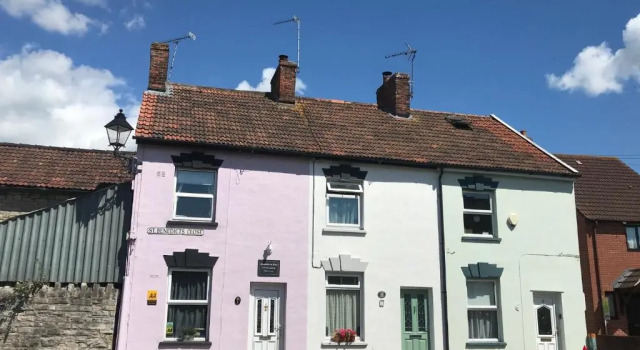 Коттедж Glastonbury Rose Cottage - Magical Victorian Town Centre Stay