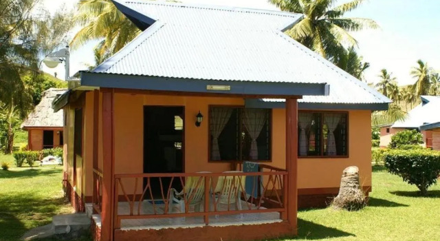 Кровать в общем номере Nabua Lodge Hidden Getaway