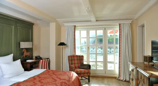 Двухместный номер Comfort с балконом Relais & Châteaux Hardenberg BurgHotel