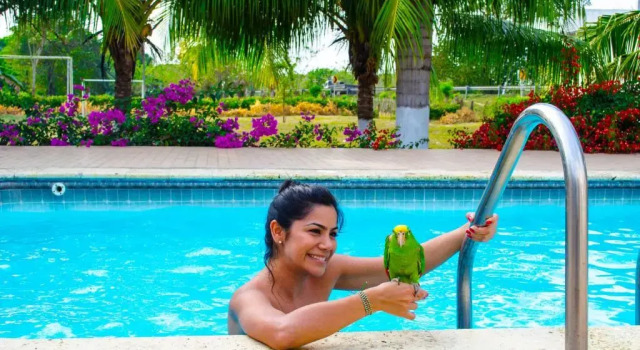 Двухместный номер Standard с красивым видом из окна Hotel - Granja de Animales San Basilio de Palenque