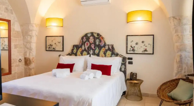 Люкс с видом на сад Masseria Santo Scalone