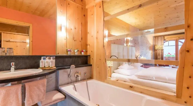 Люкс с видом на горы Naturhotel Lüsnerhof