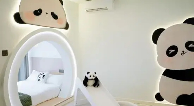 Тент с 2 комнатами Panda Trapped · Full Suite | Designer Vacation Homestay (Chengdu Panda Base Branch)