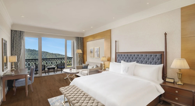 Номер Deluxe с балконом и с видом на горы Welcomhotel by ITC Hotels, Tavleen, Chail