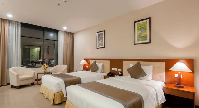 Двухместный номер Deluxe Muong Thanh Grand Lao Cai Hotel