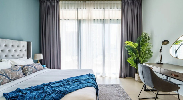 Downtown Charming Condo Close to Dubai Mall, Забронировать Отель Даунтаун Дубай , рядом с Дубайский аквариум
